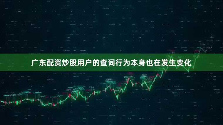 广东配资炒股用户的查词行为本身也在发生变化