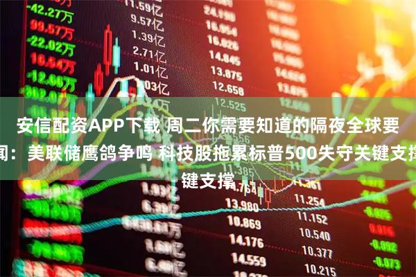 安信配资APP下载 周二你需要知道的隔夜全球要闻：美联储鹰鸽争鸣 科技股拖累标普500失守关键支撑